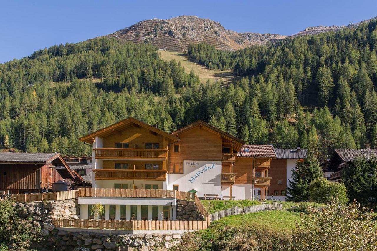 Apparthotel Marteshof Pfelders Extérieur photo